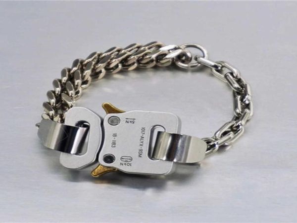 bracelet men women mixed link cuban chain metal bracelets fine steel colorfast alyx sterling silver q06055071440, Black
bracelet men women mixed link cuban chain metal bracelets fine steel colorfast alyx sterling silver q06055071440, Black