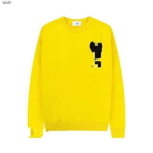 amis designers sweaters mens womens pullover long sleeve sweater sweatshirt embroidery knitwear man clothing winter warmw06z, White;black
amis designers sweaters mens womens pullover long sleeve sweater sweatshirt embroidery knitwear man clothing winter warmw06z, White;black