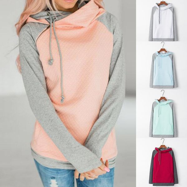 side zipper stitching hoodies double color women long sleeve patchwork pullover winter women jacket sweatshirts jumper ooa5823, Black
side zipper stitching hoodies double color women long sleeve patchwork pullover winter women jacket sweatshirts jumper ooa5823, Black