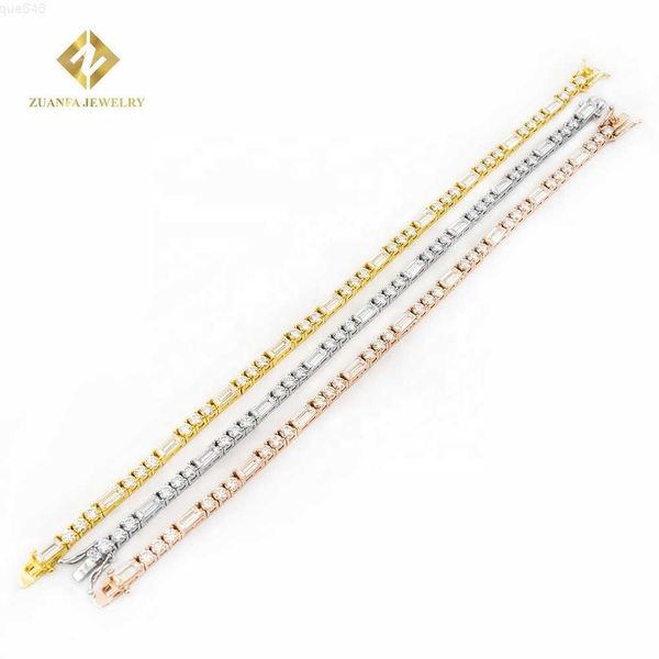 new arrival baguette cut gold plated tennis chain bracelet moissanite 925 sterling silver bracelet
new arrival baguette cut gold plated tennis chain bracelet moissanite 925 sterling silver bracelet