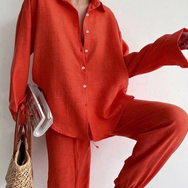 womens two piece pants remelon elegant solid loose single breasted women set summer casual fashion wide leg commuting outfit 230818, White
womens two piece pants remelon elegant solid loose single breasted women set summer casual fashion wide leg commuting outfit 230818, White