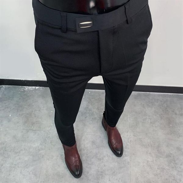 men's slim fit suit pants business dress pant social wedding trousers fashion male clothing stretch pantalon homme classique266a, White;black
men's slim fit suit pants business dress pant social wedding trousers fashion male clothing stretch pantalon homme classique266a, White;black
