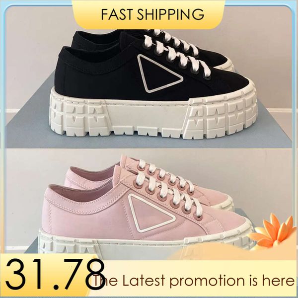 double wheel nylon gabardine sneaker shoes chunky lightweight sole shoes for women white blue desert beige platform canvas prad s, Black
double wheel nylon gabardine sneaker shoes chunky lightweight sole shoes for women white blue desert beige platform canvas prad s, Black