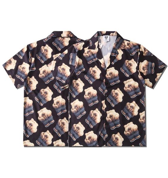 2021 high street hawaiian funny bear full print beach cardigan leisure short sleeves man8008418, White;black
2021 high street hawaiian funny bear full print beach cardigan leisure short sleeves man8008418, White;black