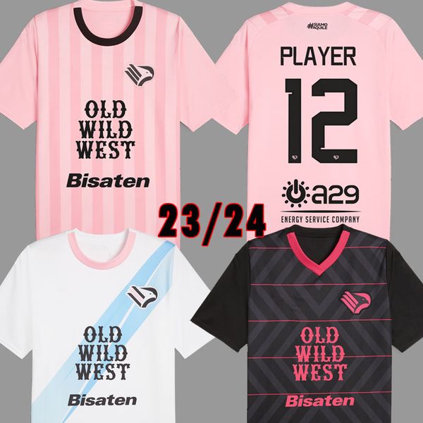2023 2024 palermo soccer jerseys saric segre di mariano brunori home away third damiani white football shirts short sleeve uniforms 23 24 me, Black;yellow
2023 2024 palermo soccer jerseys saric segre di mariano brunori home away third damiani white football shirts short sleeve uniforms 23 24 me, Black;yellow