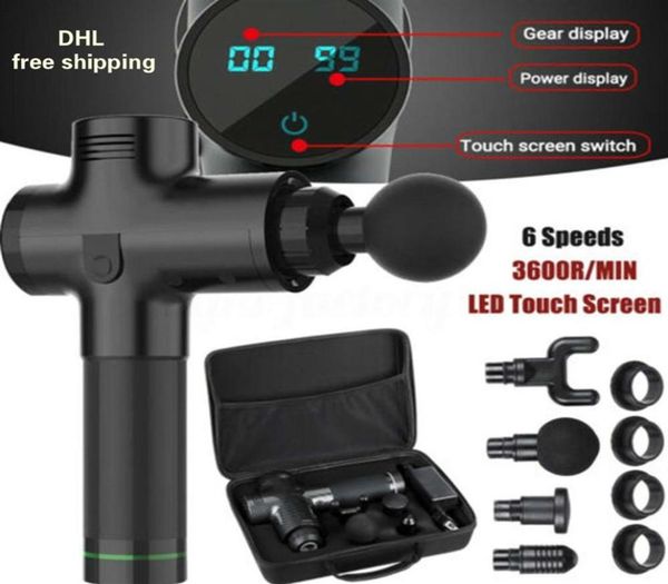 dhl myofascial physiotherapy instrument mute touch screen fascia gun massage gun electric warp film impact relax gun massager266g3048213
dhl myofascial physiotherapy instrument mute touch screen fascia gun massage gun electric warp film impact relax gun massager266g3048213
