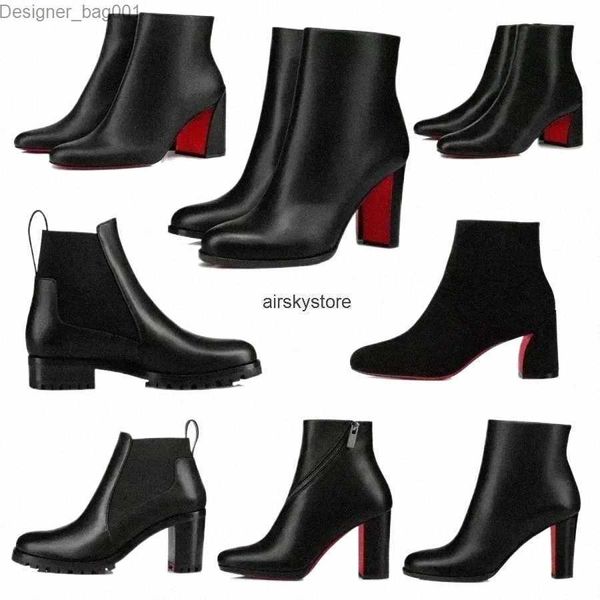 red-bottoms popular trendy shoes women short booties dress ankle boot heels boots luxury reds soles heel womens pumps turela w5jc#, Black
red-bottoms popular trendy shoes women short booties dress ankle boot heels boots luxury reds soles heel womens pumps turela w5jc#, Black