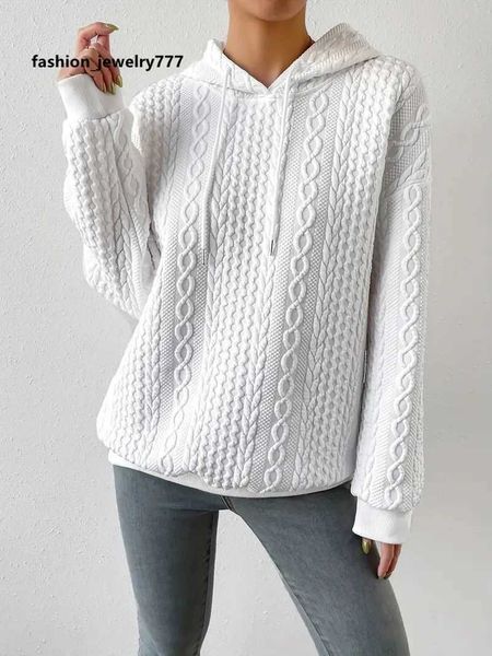 women's hoodies sweatshirts 2023 new autumn large casual jacquard hoodie lace up long sleeve sweater knit, Black
women's hoodies sweatshirts 2023 new autumn large casual jacquard hoodie lace up long sleeve sweater knit, Black