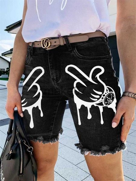 women's jeans women's denim shorts 2023 summer new fashion print fringe casual plussize quarter jeans j230818, Blue
women's jeans women's denim shorts 2023 summer new fashion print fringe casual plussize quarter jeans j230818, Blue