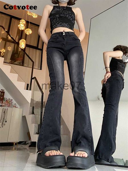 women's jeans cotvotee 2 button jeans for women 2023 fashion chic slim zipper high waist jeans vintage black loose streetwear straight, Blue
women's jeans cotvotee 2 button jeans for women 2023 fashion chic slim zipper high waist jeans vintage black loose streetwear straight, Blue