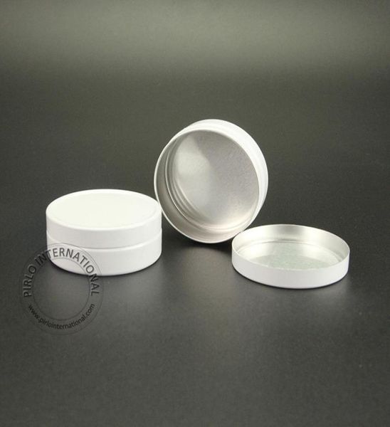 50pcslot 10g white aluminum cream jars tins cosmetic lip balm containers nail derocation bottle2188005
50pcslot 10g white aluminum cream jars tins cosmetic lip balm containers nail derocation bottle2188005