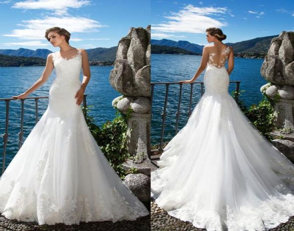 new arrival vestido de noiva lace mermaid wedding dress illusion back chapel train sleeveless bridal gown factory made to ord5993365, White
new arrival vestido de noiva lace mermaid wedding dress illusion back chapel train sleeveless bridal gown factory made to ord5993365, White