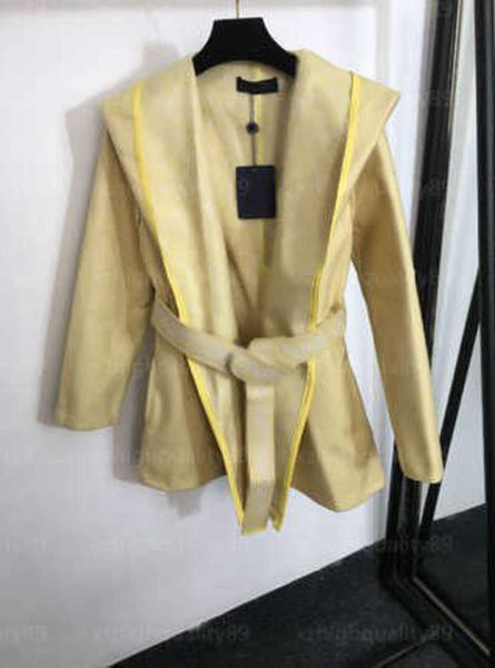 womens coat fall hoodie jacket windbreaker stylish luxury clothes belts tie waist long sleeve hooded loose tweed coats short hoodies design, Black
womens coat fall hoodie jacket windbreaker stylish luxury clothes belts tie waist long sleeve hooded loose tweed coats short hoodies design, Black