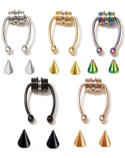 fashion magnetic fake piercing stainless steel nose ring alloy hoop septum rings for women body jewelry gift2847179, Silver
fashion magnetic fake piercing stainless steel nose ring alloy hoop septum rings for women body jewelry gift2847179, Silver