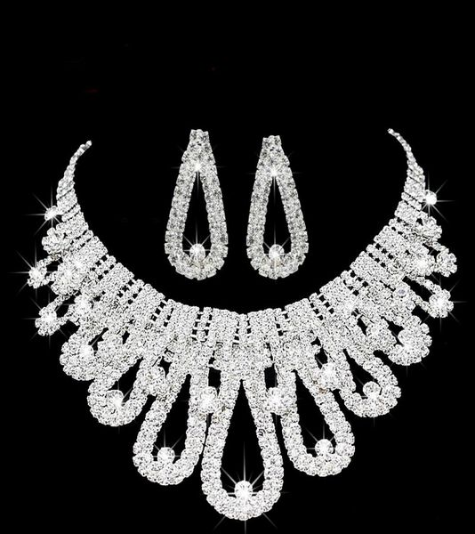 romantic pearl designer jewelry with crystal two pieces earrings necklace rhinestone wedding bridal sets jewelry set6544730, White
romantic pearl designer jewelry with crystal two pieces earrings necklace rhinestone wedding bridal sets jewelry set6544730, White