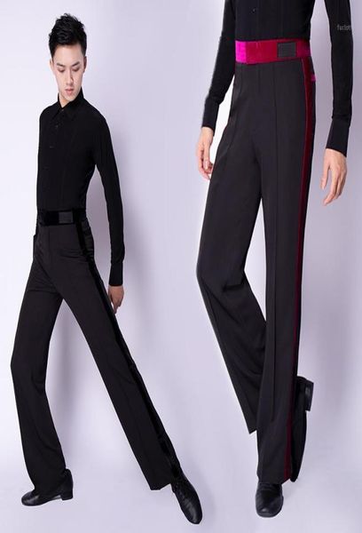 stage wear male latin dancing pants black for men tango chacha rumba professional costumes ballroom trousers bl131517378857, Black;red
stage wear male latin dancing pants black for men tango chacha rumba professional costumes ballroom trousers bl131517378857, Black;red