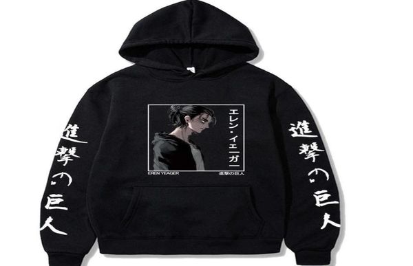 anime eren yeager hoodies casual attack on titan hoodie sweatshirt men women h08184213572, Black
anime eren yeager hoodies casual attack on titan hoodie sweatshirt men women h08184213572, Black