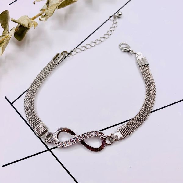 fashion luxury silver bracelet rhinestone infinity bracelet mens womens jewelry 8 number pendant charm blange couple bracelets for lover fri, Golden;silver
fashion luxury silver bracelet rhinestone infinity bracelet mens womens jewelry 8 number pendant charm blange couple bracelets for lover fri, Golden;silver