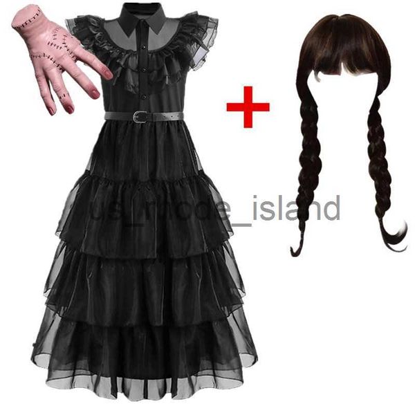 cosplay movie wednesday costumes girls birthday princess costume black fancy halloween carnival wednesday cosplay dresses for kids x0818, Blue
cosplay movie wednesday costumes girls birthday princess costume black fancy halloween carnival wednesday cosplay dresses for kids x0818, Blue