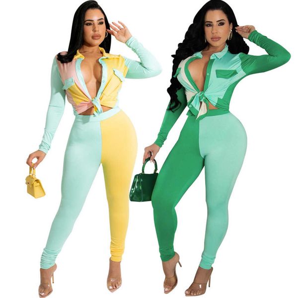 2023 women designers clothes two piece sets tracksuits women outfits casual shirt and pants set easy suits, White
2023 women designers clothes two piece sets tracksuits women outfits casual shirt and pants set easy suits, White