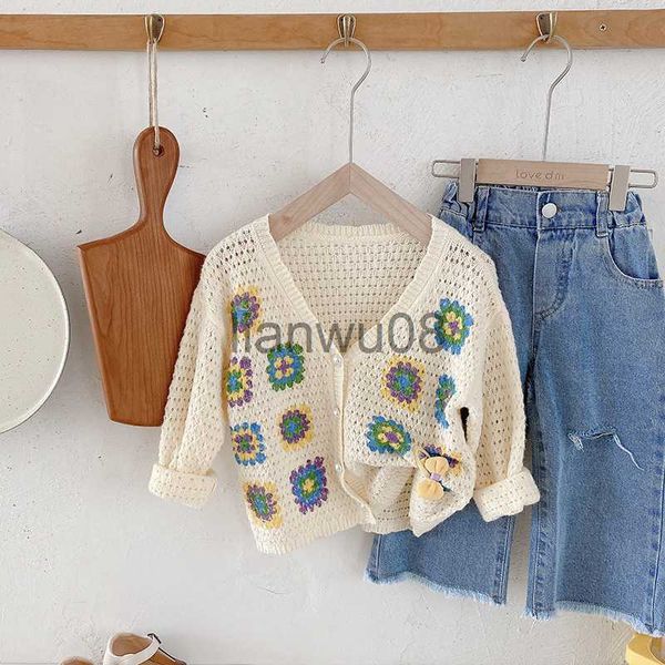 pullover spring autumn new children knitting cardigan kid clothes girl baby flower hollow out long sleeve sweater infant casual coat x0818, Blue
pullover spring autumn new children knitting cardigan kid clothes girl baby flower hollow out long sleeve sweater infant casual coat x0818, Blue