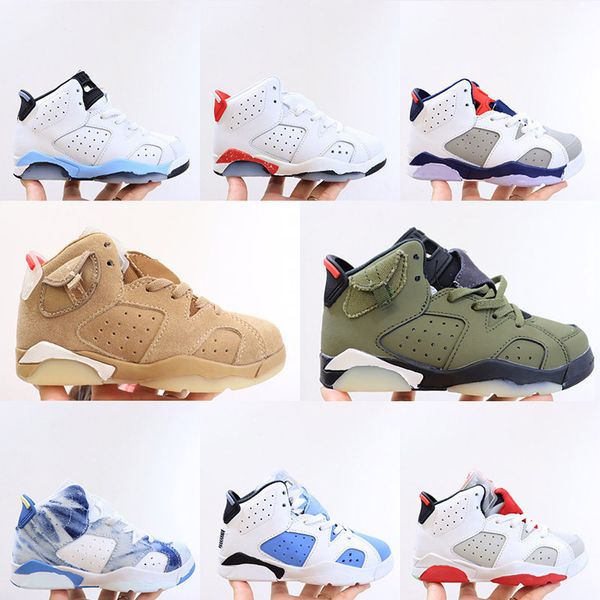 2023 new sneakers 6s boys 6 basketball kids shoes youth toddler infants children midnight navy sneaker red oreo sail designer trainers baby, Black
2023 new sneakers 6s boys 6 basketball kids shoes youth toddler infants children midnight navy sneaker red oreo sail designer trainers baby, Black