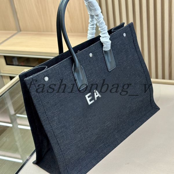 designer bag rive gauche women handbag canvas shopping bag letter embroidery large capacity bag capacity summer travel handbag
designer bag rive gauche women handbag canvas shopping bag letter embroidery large capacity bag capacity summer travel handbag