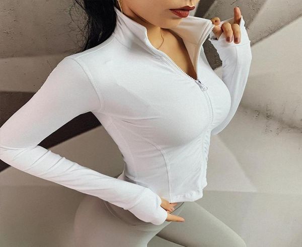 running jackets autumn sport jacket women long sleeve zip fitness yoga shirt workout gym activewear coats training clothes7024406, Black;red
running jackets autumn sport jacket women long sleeve zip fitness yoga shirt workout gym activewear coats training clothes7024406, Black;red