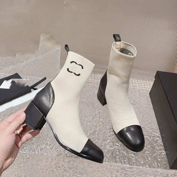 luxury designer sock boots channel women ankle booties winter leather boot martin platform letter ccity dfhcvb, Black
luxury designer sock boots channel women ankle booties winter leather boot martin platform letter ccity dfhcvb, Black
