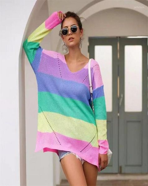 women039s sweaters autumn winter pullover striped female clothes oversize rainbow sweater for womens casual plus size multicolo9927379, White;black
women039s sweaters autumn winter pullover striped female clothes oversize rainbow sweater for womens casual plus size multicolo9927379, White;black