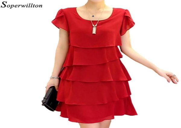 summer short dress 2020 women plus size 5xl elegant ladies dresses chiffon ruffle cocktail party vestido lady black red pink j1 y23637381, Black;gray
summer short dress 2020 women plus size 5xl elegant ladies dresses chiffon ruffle cocktail party vestido lady black red pink j1 y23637381, Black;gray