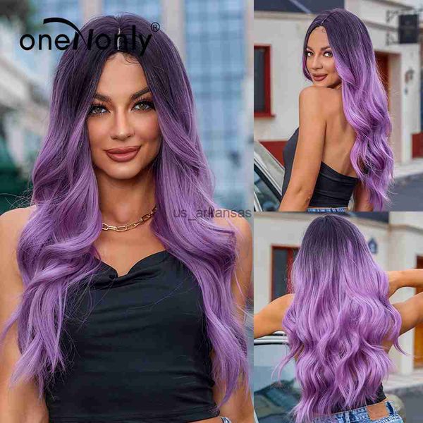 synthetic wigs onenonly synthetic wig long wave ombre purple wigs for women cosplay lolita party natural hair heat resistant hkd230818, Black
synthetic wigs onenonly synthetic wig long wave ombre purple wigs for women cosplay lolita party natural hair heat resistant hkd230818, Black