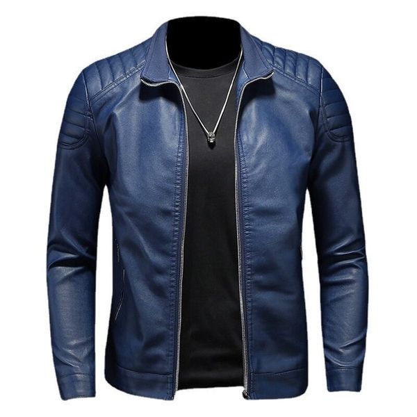 men's jackets moto pu leather jacket men winter leahter jacket male stand collar casual windbreaker trendy mens clothing black blue 230, Black;brown
men's jackets moto pu leather jacket men winter leahter jacket male stand collar casual windbreaker trendy mens clothing black blue 230, Black;brown