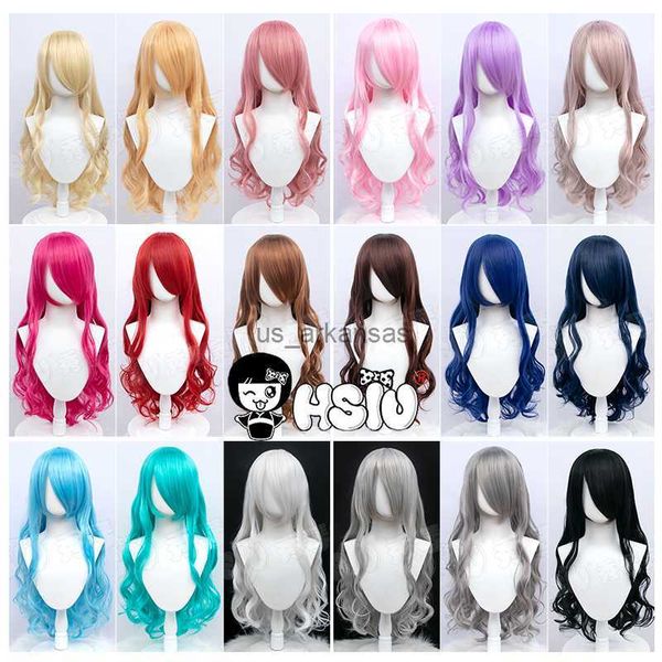 synthetic wigs hsiu brandcosplay wig 75cm 29.5in multi-color long curly hair pink blue red purple silver party curly wig fiber synthetic wig, Black
synthetic wigs hsiu brandcosplay wig 75cm 29.5in multi-color long curly hair pink blue red purple silver party curly wig fiber synthetic wig, Black