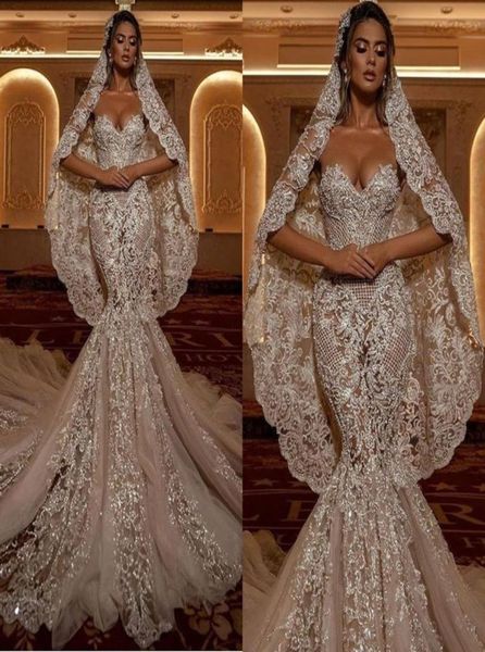 luxury lace applique mermaid wedding dresses 2020 sweetheart illusion zipper back sweep train bride dress vestido de noiva1654427, White
luxury lace applique mermaid wedding dresses 2020 sweetheart illusion zipper back sweep train bride dress vestido de noiva1654427, White