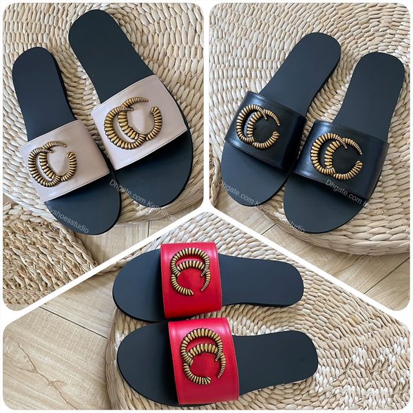 designer slide sandals women's logo slip-on sandal flat heel eu35-42 with box holiday beach indoor outdoor, Black
designer slide sandals women's logo slip-on sandal flat heel eu35-42 with box holiday beach indoor outdoor, Black