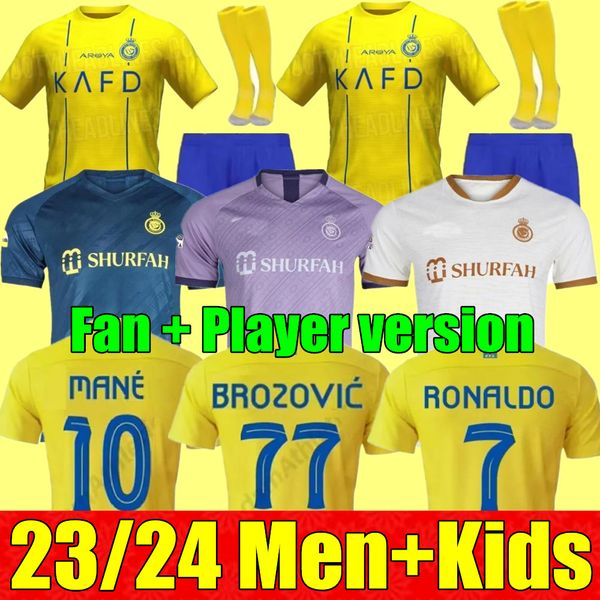 al nassr fcs soccer jerseys ronaldo mane 2023 2024 martinez talisca ghislain konan vincent aboubakar brozovic 23/24 men football shirts kids, Black;yellow
al nassr fcs soccer jerseys ronaldo mane 2023 2024 martinez talisca ghislain konan vincent aboubakar brozovic 23/24 men football shirts kids, Black;yellow