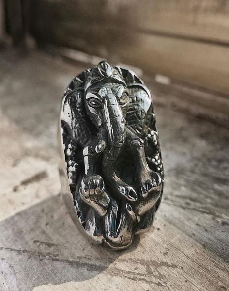 classic wisdom luck elephant god ganesha ring mens 316l stainless steel amulet ring punk biker jewelry4496697, Silver
classic wisdom luck elephant god ganesha ring mens 316l stainless steel amulet ring punk biker jewelry4496697, Silver