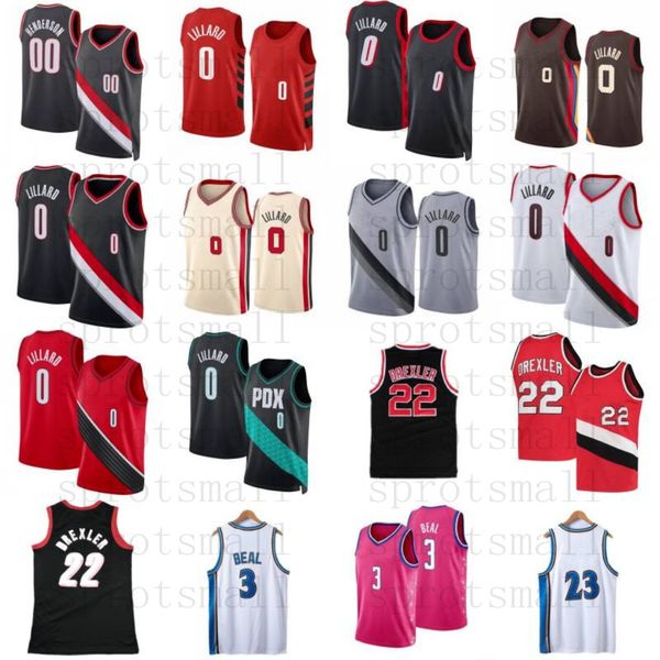 00 scoot henderson 0 damian lillard 3 bradley beal city basketball jerseys mens 22 clyde drexler retro shirt, Black;red
00 scoot henderson 0 damian lillard 3 bradley beal city basketball jerseys mens 22 clyde drexler retro shirt, Black;red