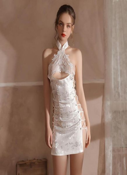 women039s sleepwear white lingerie halter hollow embroidery big breast lace perspective side band cheongsam nightdress nig6687905, Black;red
women039s sleepwear white lingerie halter hollow embroidery big breast lace perspective side band cheongsam nightdress nig6687905, Black;red