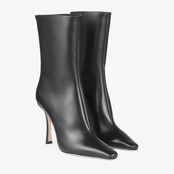 winter luxury agathe boot black calf leather ankle boots women pointed-toe high heels party wedding lady booties eu35-43,with box
winter luxury agathe boot black calf leather ankle boots women pointed-toe high heels party wedding lady booties eu35-43,with box