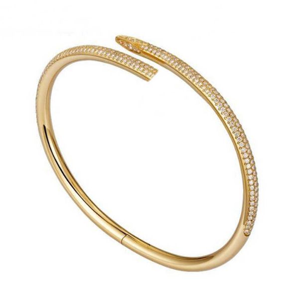 titanium steel valentine's day bangle bracelet 1 line full love diamond cuff just a nail women man fashion jewelry for lover gift no bo, White
titanium steel valentine's day bangle bracelet 1 line full love diamond cuff just a nail women man fashion jewelry for lover gift no bo, White