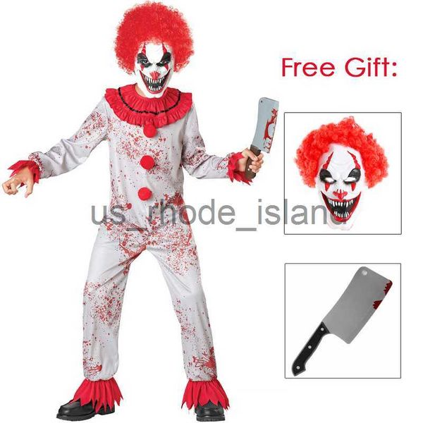 cosplay umorden fantasia purim halloween costumes for child kids boys scary creepy bloody killer circus clown jester costume cosplay x0818, Blue
cosplay umorden fantasia purim halloween costumes for child kids boys scary creepy bloody killer circus clown jester costume cosplay x0818, Blue