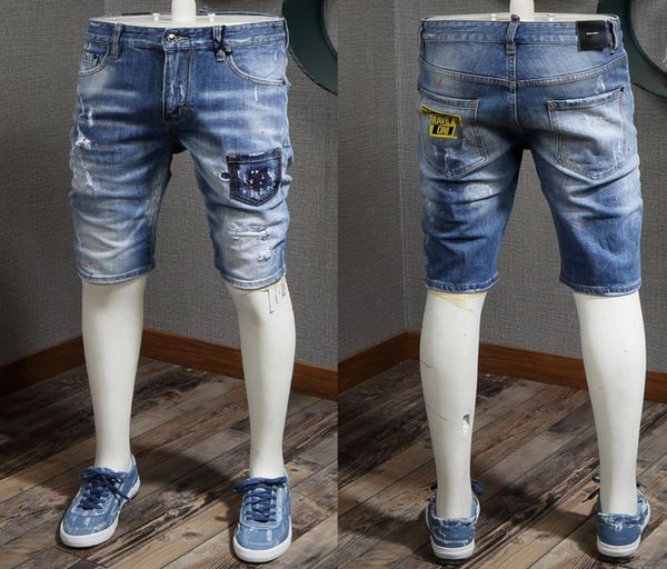 2019 men039s short jeans with pocket ripped casual vintage blue washed knee length damage denim shorts8201767 
2019 men039s short jeans with pocket ripped casual vintage blue washed knee length damage denim shorts8201767