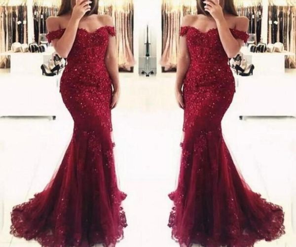 junoesque burgundy lace mermaid prom dresses appliques off the shoulder beaded sequins long prom gowns evening dresses wear 1143190, Black
junoesque burgundy lace mermaid prom dresses appliques off the shoulder beaded sequins long prom gowns evening dresses wear 1143190, Black