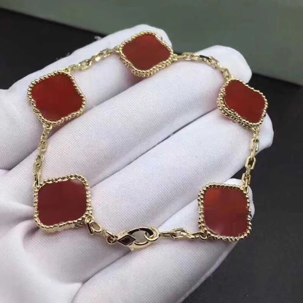 3four leaf clover bracelet luxury jewelry designer for woman 18k rose plated silver shell women gold chain men fashion jewelry party gift, Golden;silver
3four leaf clover bracelet luxury jewelry designer for woman 18k rose plated silver shell women gold chain men fashion jewelry party gift, Golden;silver