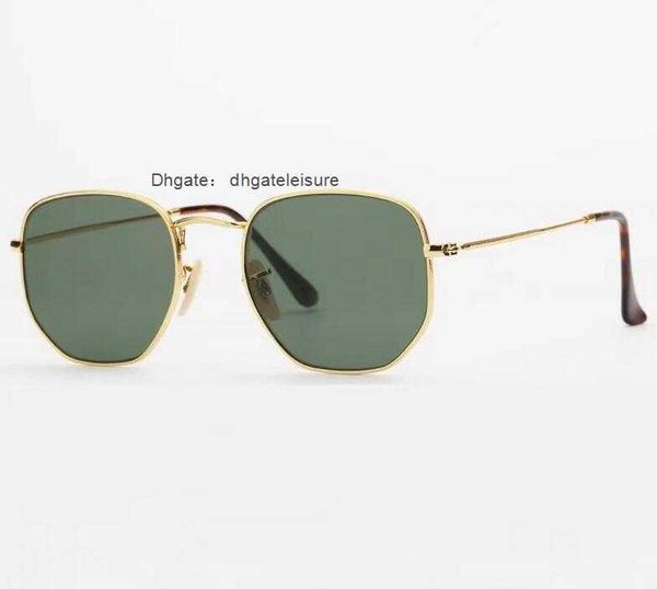 mens womens hexagonal sunglasses irregular eyewear sun glasses gold metal green glass lenses 51mm, White;black
mens womens hexagonal sunglasses irregular eyewear sun glasses gold metal green glass lenses 51mm, White;black