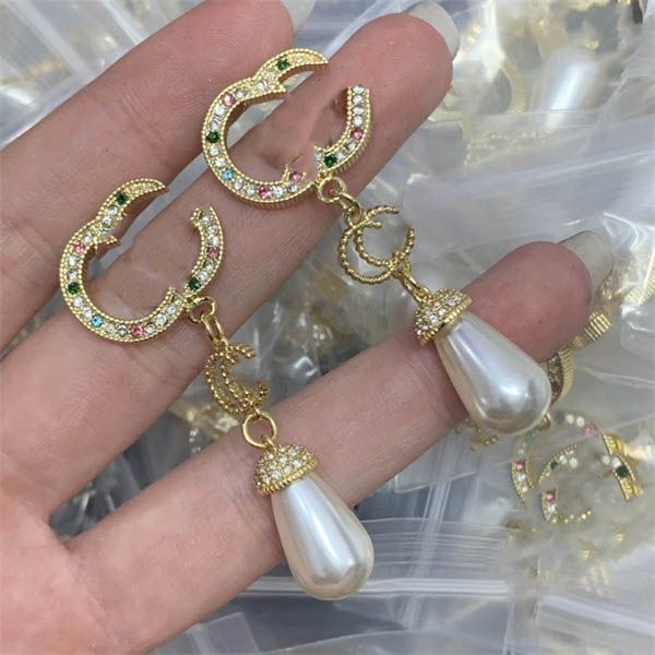 luxury stud earring double letter g logo gold earing women hoop designer jewelry ggity crystal pearl earrings woman 4488, Golden;silver
luxury stud earring double letter g logo gold earing women hoop designer jewelry ggity crystal pearl earrings woman 4488, Golden;silver