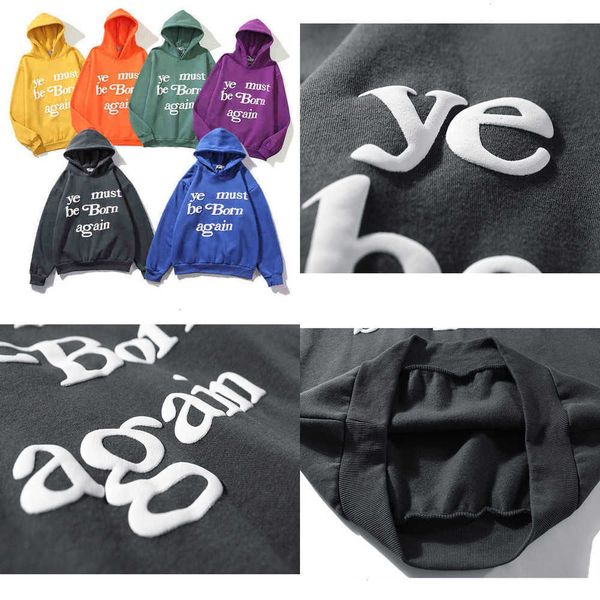 men's hoodie cpfm ye must be born again letter printed high street hip hop hoodies 6 color hooded sweatshirt size, Black
men's hoodie cpfm ye must be born again letter printed high street hip hop hoodies 6 color hooded sweatshirt size, Black