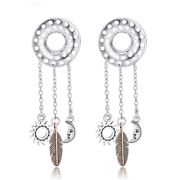 dangle pendant ear piercings jewelry stainless steel flare ear plugs expander flesh tunnels gauge body jewelry 60pcs8514262, Silver
dangle pendant ear piercings jewelry stainless steel flare ear plugs expander flesh tunnels gauge body jewelry 60pcs8514262, Silver